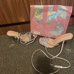 NWT Strappy Heels